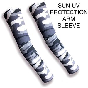 UV Sun Protection Arm Sleeves - Cooling camo Sleeves for Men & Women